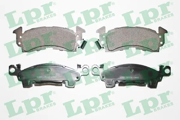 комплект спирачно феродо, дискови спирачки LPR                 