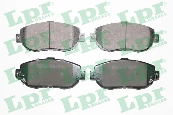 комплект спирачно феродо, дискови спирачки LPR                 