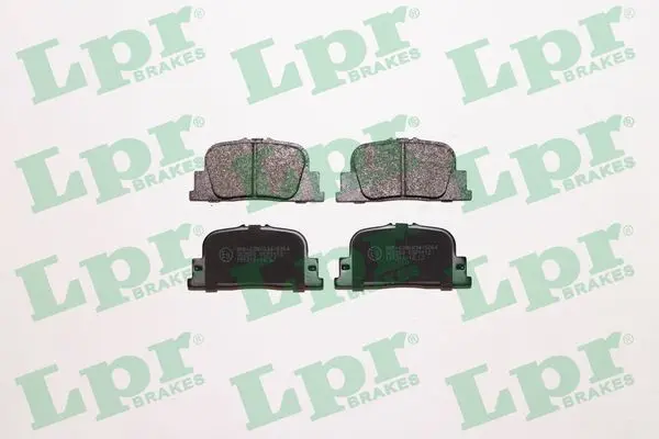 комплект спирачно феродо, дискови спирачки LPR                 