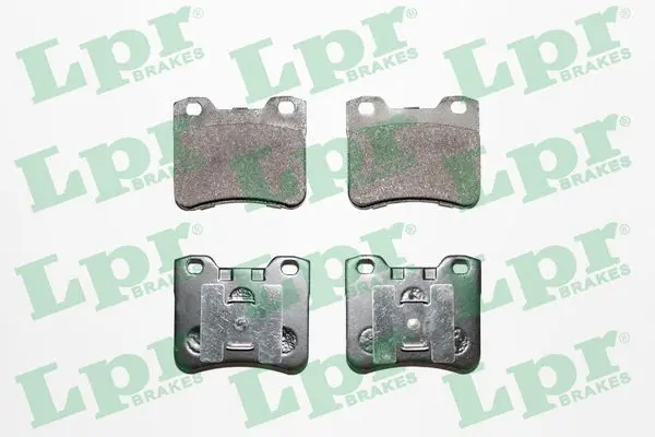 комплект спирачно феродо, дискови спирачки LPR                 