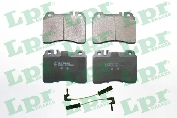 комплект спирачно феродо, дискови спирачки LPR                 