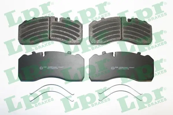 комплект спирачно феродо, дискови спирачки LPR                 