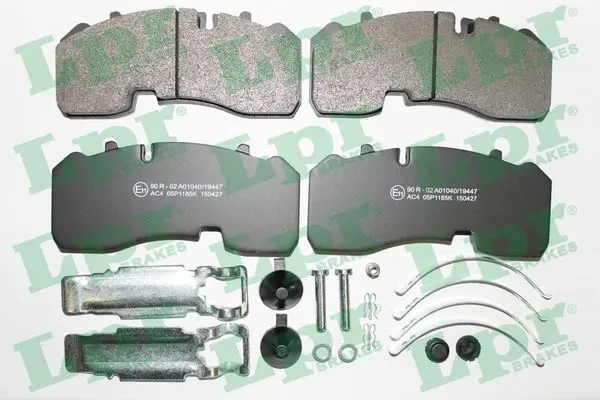 комплект спирачно феродо, дискови спирачки LPR                 