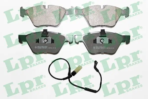 комплект спирачно феродо, дискови спирачки LPR                 