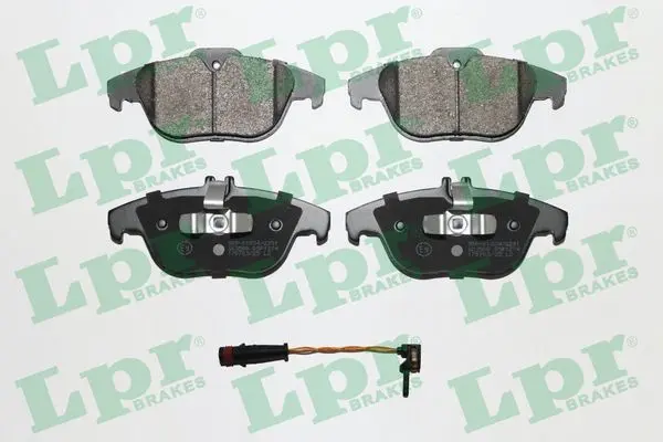 комплект спирачно феродо, дискови спирачки LPR                 