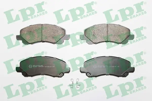 комплект спирачно феродо, дискови спирачки LPR                 