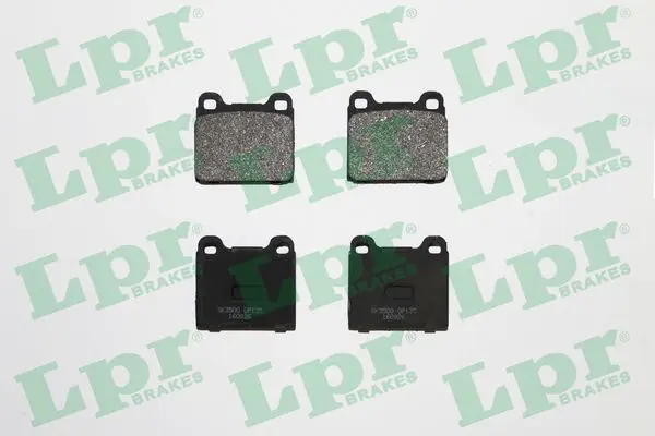 комплект спирачно феродо, дискови спирачки LPR                 