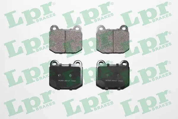 комплект спирачно феродо, дискови спирачки LPR                 