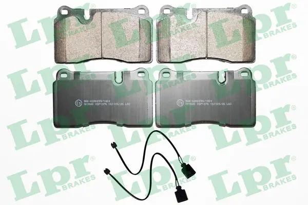 комплект спирачно феродо, дискови спирачки LPR                 