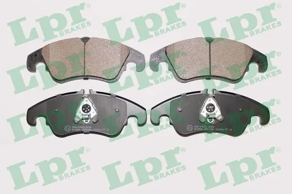 комплект спирачно феродо, дискови спирачки LPR                 
