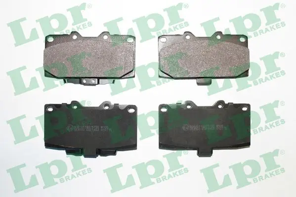 комплект спирачно феродо, дискови спирачки LPR                 