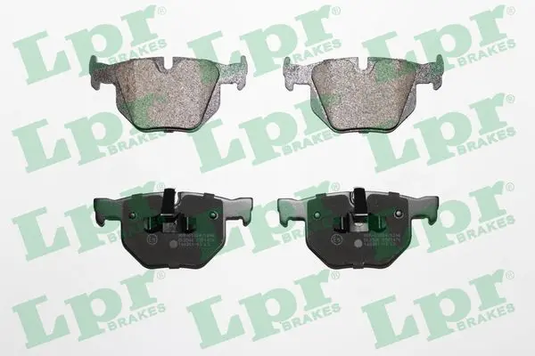 комплект спирачно феродо, дискови спирачки LPR                 