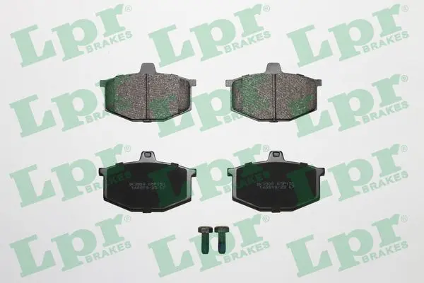 комплект спирачно феродо, дискови спирачки LPR                 