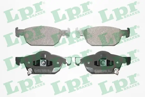 комплект спирачно феродо, дискови спирачки LPR                 