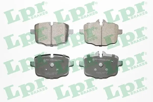 комплект спирачно феродо, дискови спирачки LPR                 