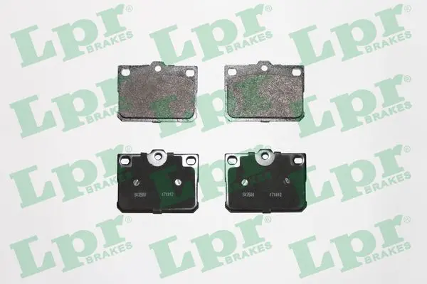 комплект спирачно феродо, дискови спирачки LPR                 