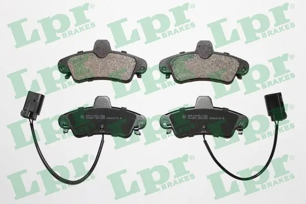 комплект спирачно феродо, дискови спирачки LPR                 