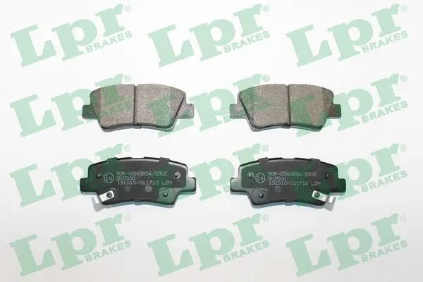 комплект спирачно феродо, дискови спирачки LPR                 