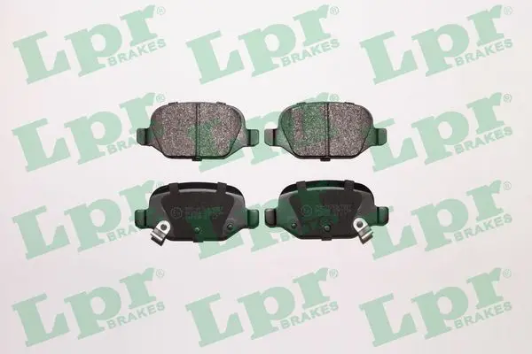 комплект спирачно феродо, дискови спирачки LPR                 