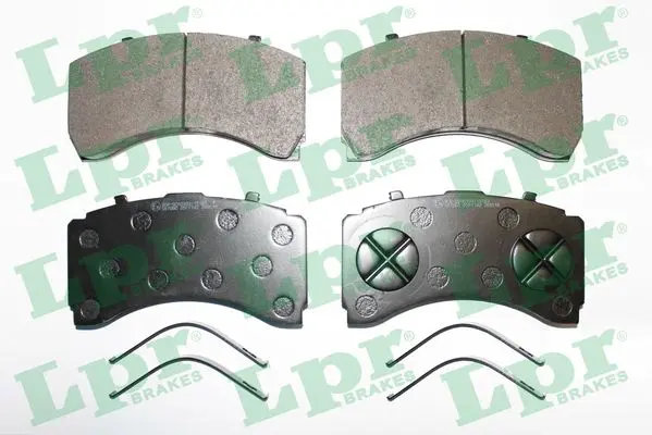 комплект спирачно феродо, дискови спирачки LPR                 