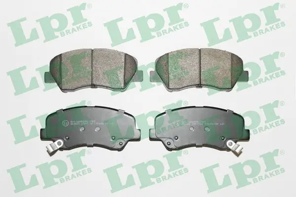 комплект спирачно феродо, дискови спирачки LPR                 