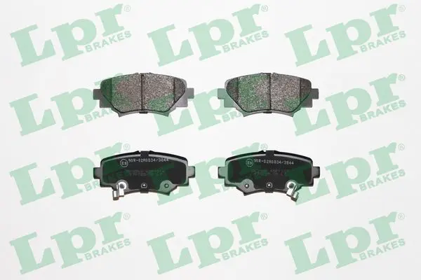 комплект спирачно феродо, дискови спирачки LPR                 