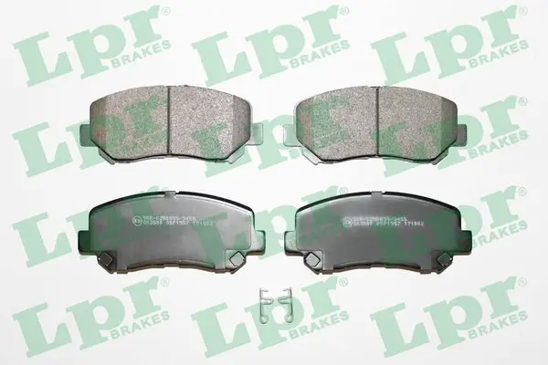 комплект спирачно феродо, дискови спирачки LPR                 