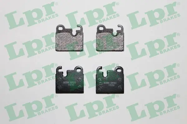 комплект спирачно феродо, дискови спирачки LPR                 