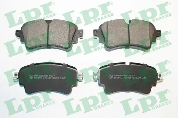 комплект спирачно феродо, дискови спирачки LPR                 
