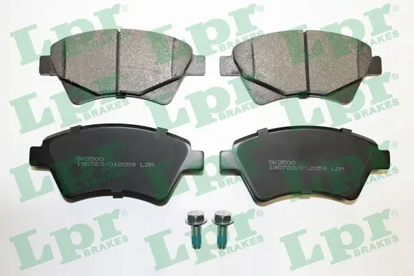 комплект спирачно феродо, дискови спирачки LPR                 