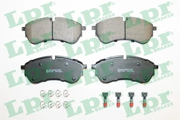 комплект спирачно феродо, дискови спирачки LPR                 