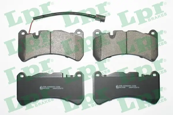 комплект спирачно феродо, дискови спирачки LPR                 