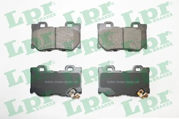 комплект спирачно феродо, дискови спирачки LPR                 