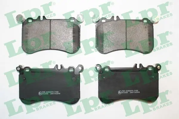комплект спирачно феродо, дискови спирачки LPR                 