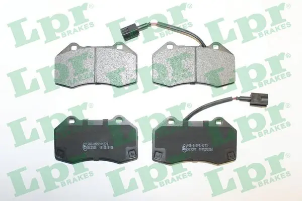 комплект спирачно феродо, дискови спирачки LPR                 