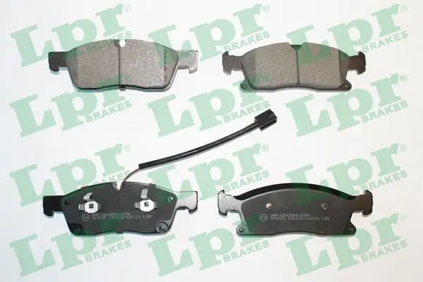 комплект спирачно феродо, дискови спирачки LPR                 