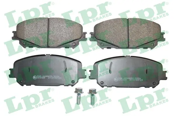 комплект спирачно феродо, дискови спирачки LPR                 