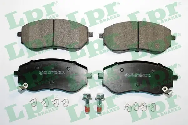 комплект спирачно феродо, дискови спирачки LPR                 