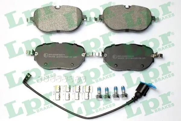 комплект спирачно феродо, дискови спирачки LPR                 