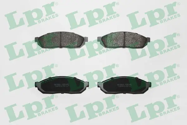 комплект спирачно феродо, дискови спирачки LPR                 