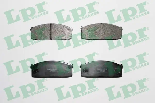 комплект спирачно феродо, дискови спирачки LPR                 