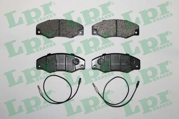 комплект спирачно феродо, дискови спирачки LPR                 