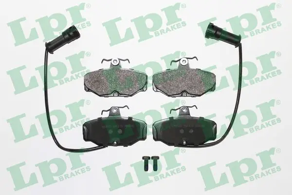 комплект спирачно феродо, дискови спирачки LPR                 