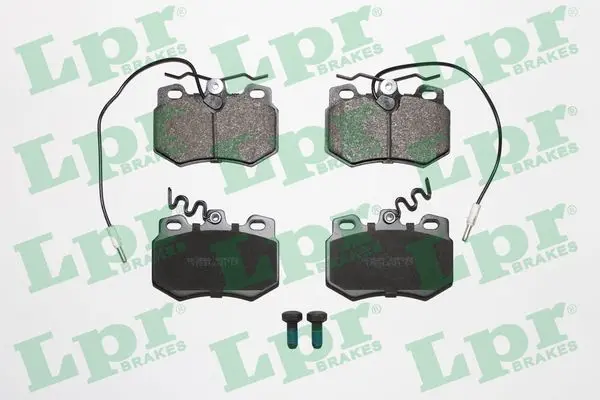 комплект спирачно феродо, дискови спирачки LPR                 