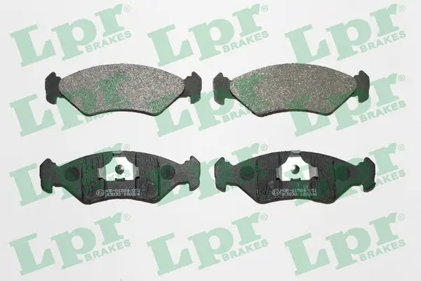 комплект спирачно феродо, дискови спирачки LPR                 