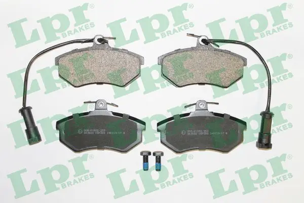 комплект спирачно феродо, дискови спирачки LPR                 