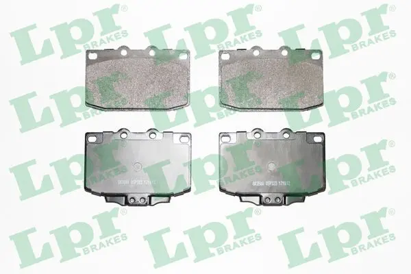 комплект спирачно феродо, дискови спирачки LPR                 