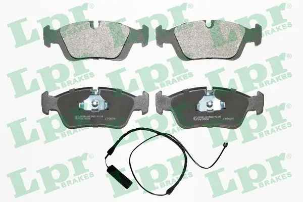 комплект спирачно феродо, дискови спирачки LPR                 