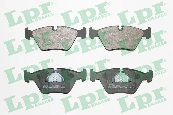 комплект спирачно феродо, дискови спирачки LPR                 