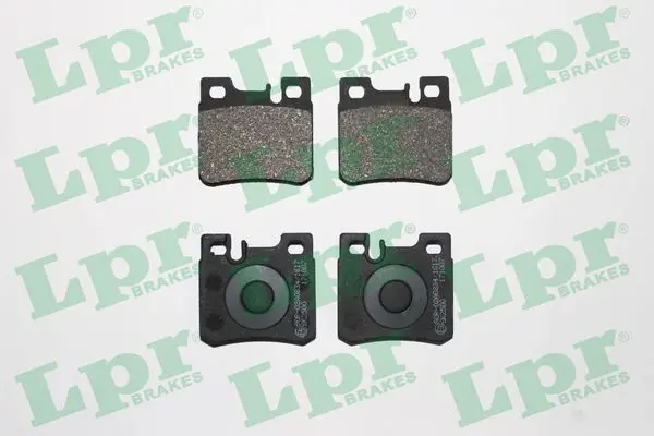комплект спирачно феродо, дискови спирачки LPR                 